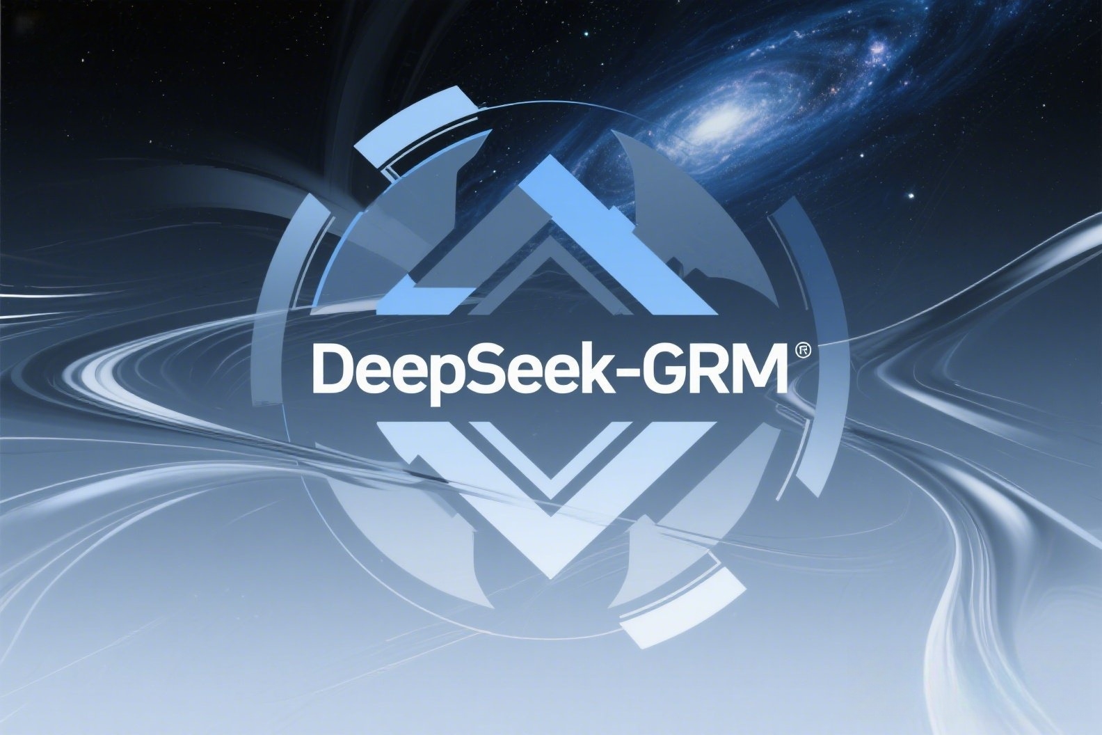 AI算力概念海报，上面写着“DeepSeek-GRM”_副本